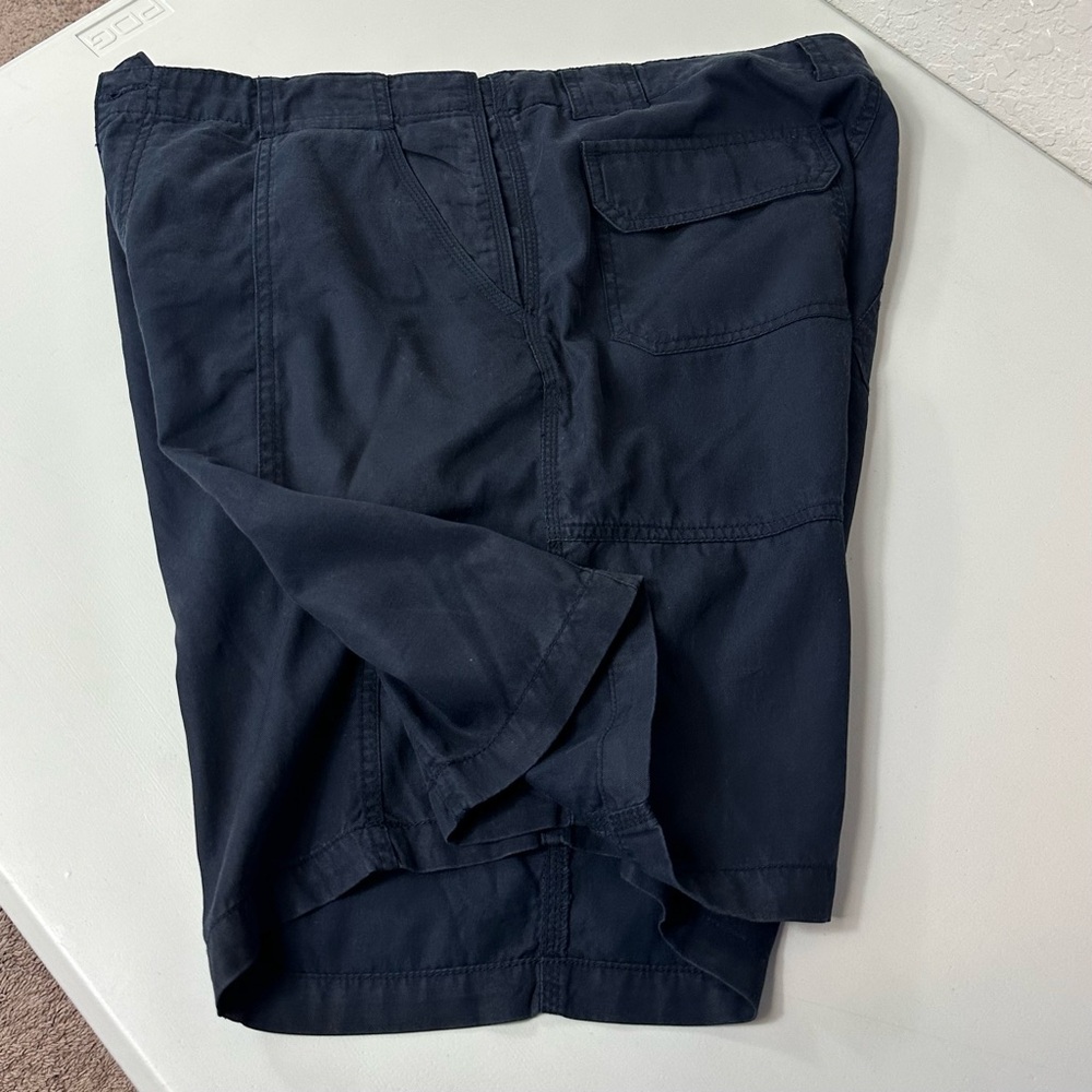 Tommy Bahama Men’s Classic Cotton Blend Navy 7-Pocket Cargo Style Pants Size 35 - Picture 7 of 7